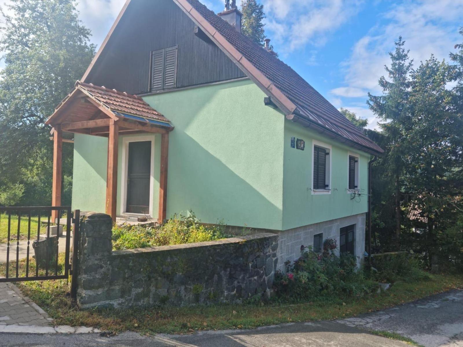 Forest Chalet Zalesina Bagian luar foto